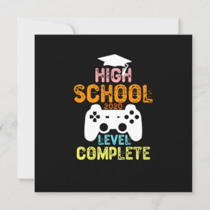 high school 2020 level complete invitation