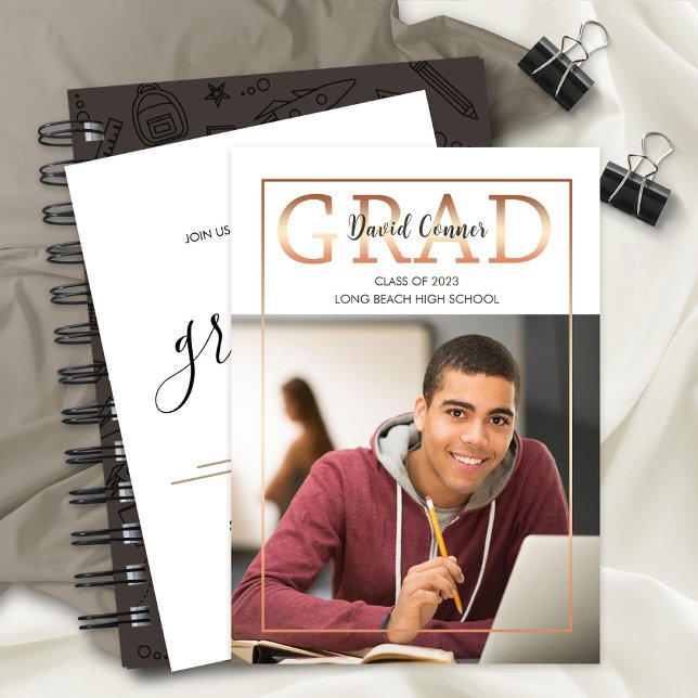 High School 2023 Graduate Party Photo Announcement (Creator Uploaded)