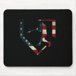 High School Baseball Season College Ball Player Us Mouse Pad