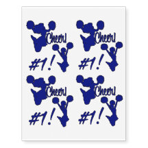 High School Cheerleading Dark Blue