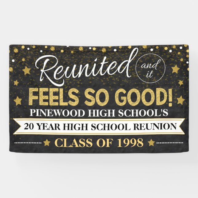 High School Class Reunion Banner (Horizontal)
