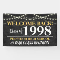 High School Class Reunion Banner