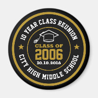 High School Class Reunion College Graduation Year