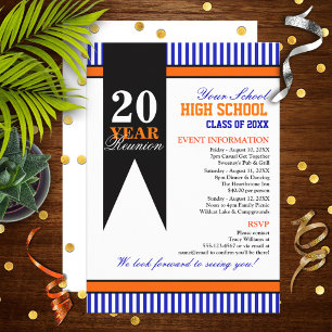 High School Class Reunion Invitation