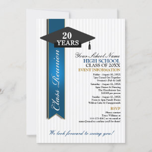 High School Class Reunion Invitation
