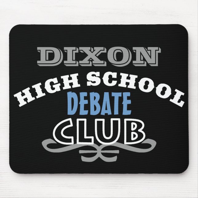 High School Club - Debate Mouse Pad (Front)