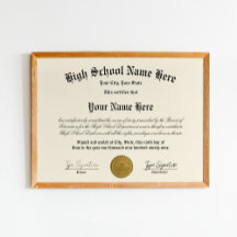 High School Diploma, homeschool, General Equivalen