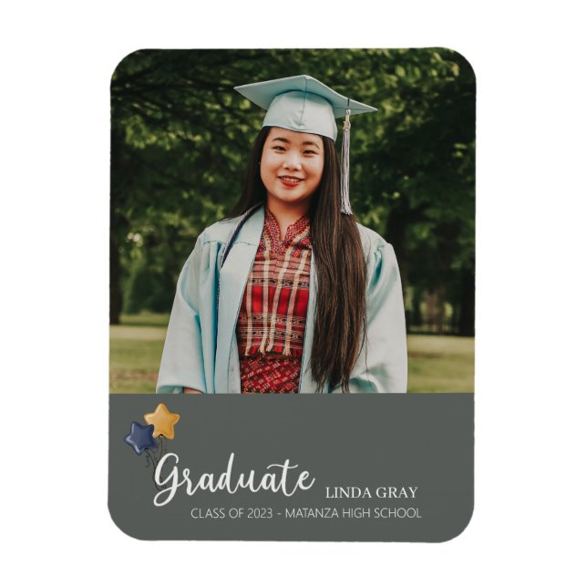 High School Graduate Class of 2023 Modern  Magnet (Vertical)