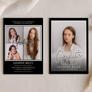 High School Graduation Announcement Cards