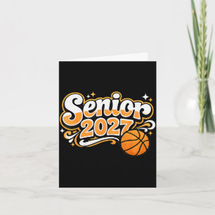 High school graduation basketball class of 2027Hig Card