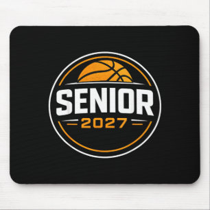 High school graduation class of 2027 senior 27 mum mouse pad