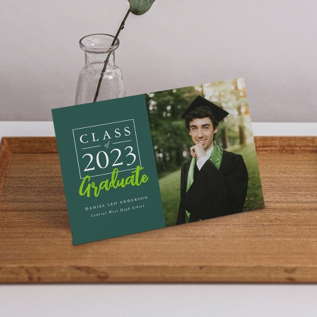 High School Graduation College Announcement Card (Creator Uploaded)