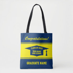 High school Graduation Day Class of 2022 custom Tote Bag