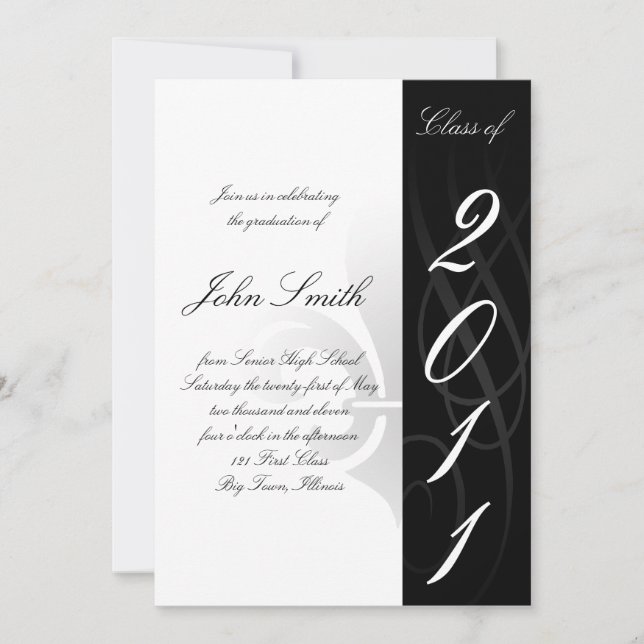 High School Graduation Invitaion Invitation (Front)