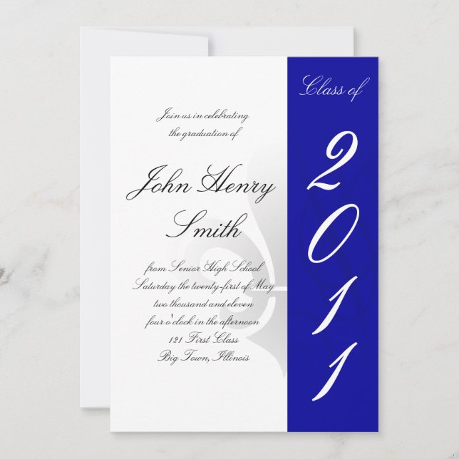 High School Graduation Invitation (Front)
