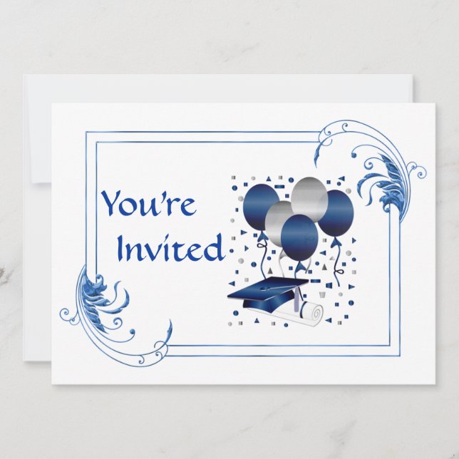 HIGH SCHOOL Graduation Invitation (Front)