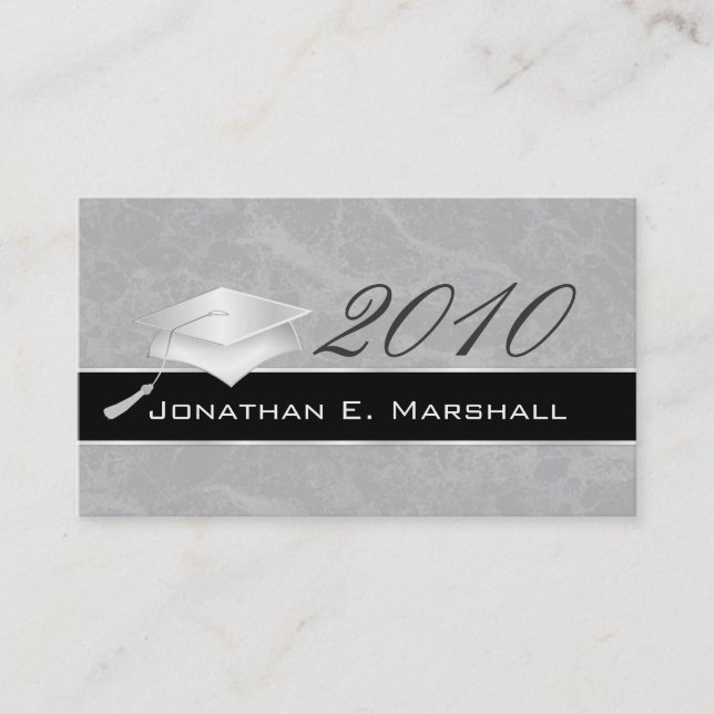 High School Graduation Name Cards - 2010 (Front)