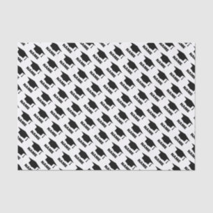 High School Graduation party custom tassel cap Tissue Paper