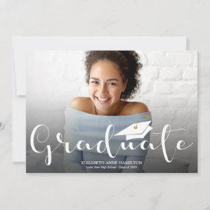 High School Graduation Photo Announcement