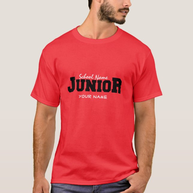 High School JUNIOR - T-shirt, Class of 20xx T-Shirt (Front)