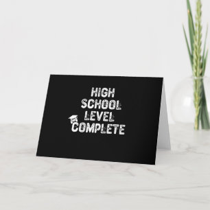 High School Level Complete Card