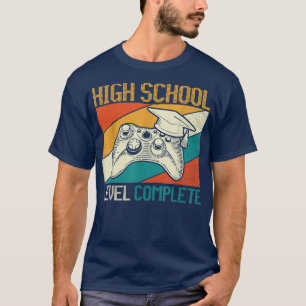 High School Level Complete Graduation 2022 Video G T-Shirt