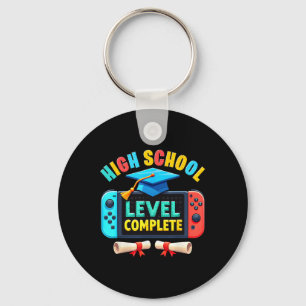 High School Level Complete Graduation Cl 2025 Game Key Ring