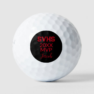 High School MVP Golf Balls