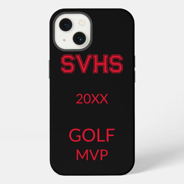 High School MVP iPhone Case (Back)