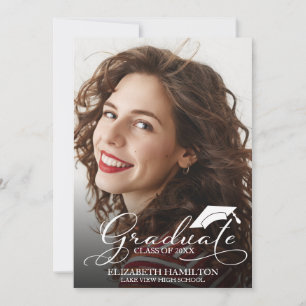 High School Photo Graduation Announcement Card