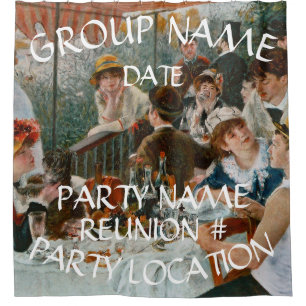 High School Reunion 2024 Birthday Vacation Shower Curtain