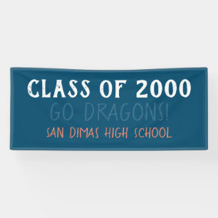 High School Reunion or Graduation casual banner