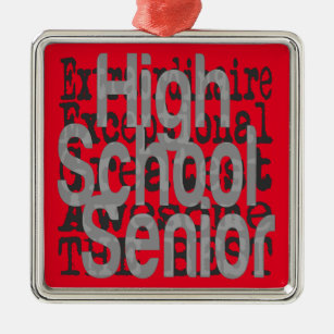 High School Senior Extraordinaire Metal Ornament