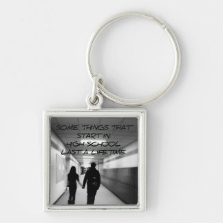 High School Sweethearts Key Ring