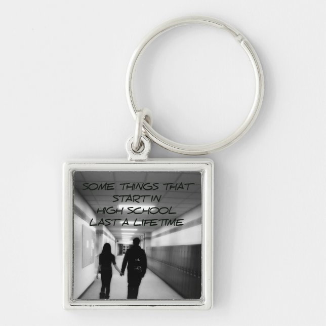 High School Sweethearts Key Ring (Front)
