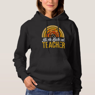 High School Teacher Fall Autumn Educator Thanksg Hoodie