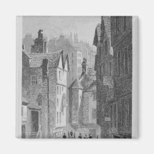 High School, Wynd, Edinburgh engraved by Magnet