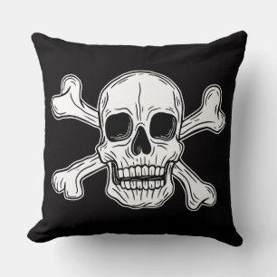  high seas pirate  throw pillow