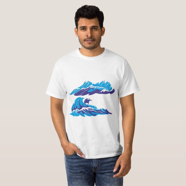 High Seas & Waves T-Shirt (Front Full)