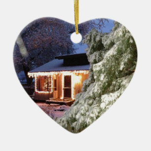 High Sierra Holiday Ceramic Tree Decoration