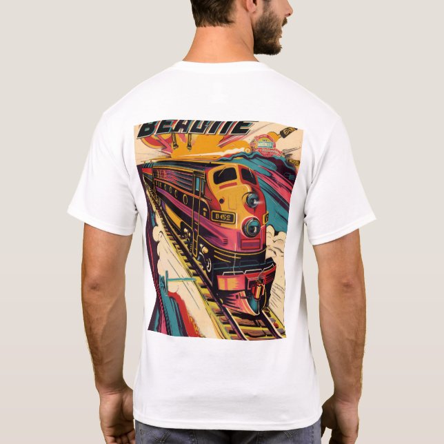 High-Speed Beer Drinker T-Shirt for Beer Enthusias (Back)