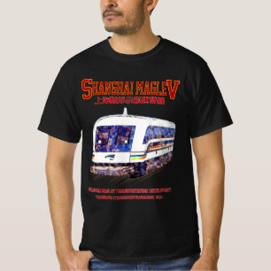 High-Speed Shanghai Maglev SMT Transrapid Train T-Shirt