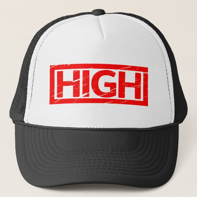 High Stamp Trucker Hat (Front)