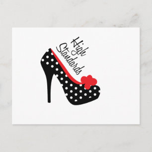High Standards Postcard