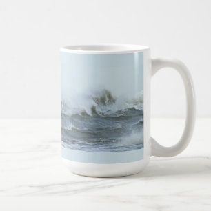 High Surf - Outer Banks North Carolina Coffee Mug