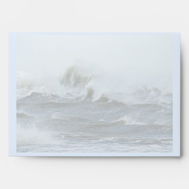 High Surf - Outer Banks North Carolina Envelope (Front)