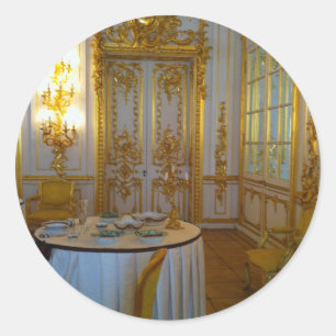 High Tea at the Hermitage Classic Round Sticker