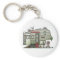 High Tech 5th Wheel Camper Keychain