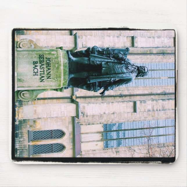 High Tech Bach Mouse Pad (Front)