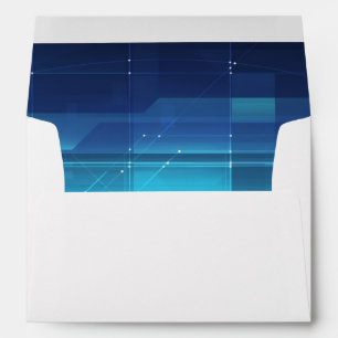 High tech digital background envelopes